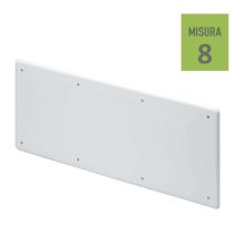 Coperchio di ricambio 392x152 misura 8 rettangolare per scatola cassetta di derivazione da incasso con viti