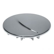 Coperchio in ABS cromato D.85, per tappo di scarico Turboflow D.60