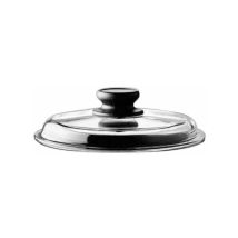 Coperchio in Vetro Borosilicato 24 cm – Impugnatura in Bachelite – Risoli