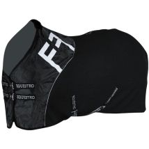 Coperta Da Box Modello Cuddle In Tessuto Waffle: 135 Cm, Nero