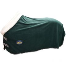 Coperta in pile Winner con collo alto e chiusura a strappo: 165 cm, verde