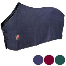 Coperta in spugna chiusura anteriore con doppio cinturino: 115 cm, verde