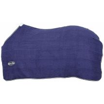 Coperta in spugna con chiusura a doppia fibbia sgancio rapido: 105 cm, Rosso