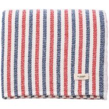 Couverture tricotée 140x190cm acrylique 340GR en carrés El Ganso teints en fil