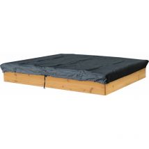 Copertura di protezione impermeabile per sabbiera 120x120cm con coulisse e cuciture sigillate