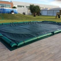 Pool's - Copertura invernale 1800x1000 cm per piscine interrate con salsicciotti