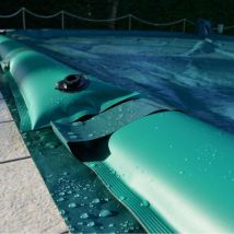 Copertura Invernale Con Salsicciotti Per Piscine 16 X 8 M