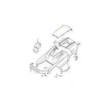 Stiga - tapa de motor original 1134-4789-01