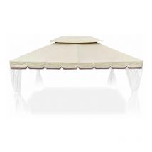 Telo copertura gazebo ricambio 3x4 da 380 gr/mq