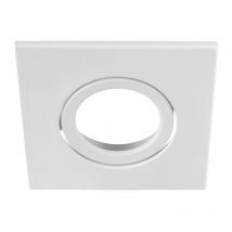 Copertura orientabile quadrata slv universal downlight 8.8x8.8x0.35cm bianco - 1007185