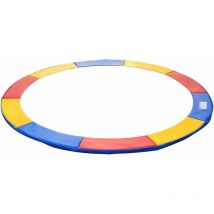 Copertura per Trampolino Elastico Rosso Giallo e Blu Ø244 cm