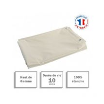 Copertura pergola in pvc 680 Gr/M² Tecplast Avorio 3 x 2,5 m - PR1444