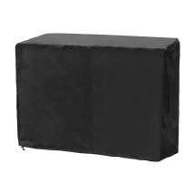 Copertura Barbecue 120x60x90cm Copri Barbecue Da Esterno Copertura protettiva per carrello plancha Poliestere di alta qualità colore antracite