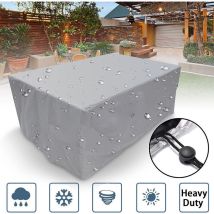 Copertura Rettangolare Per Mobili Da Giardino, Poliestere, Impermeabile, Antipolvere, Anti-uv, Per Sedia O Tavolo Da Giardino (dimensioni: 90x90x90 Cm