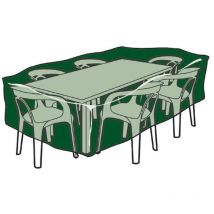 Biotop - Fodera protettiva copre tavolo e sedie 225x143x90cm 240gr/m2