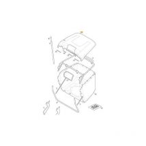 Tapa Bolsa Amarilla 122410 Mp 84/98 Original Stiga - 325110439/2