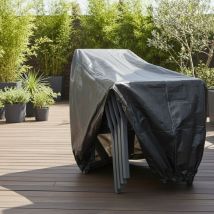 Copertura Per Sedie Titanium Nero - 94 X 94 X 69 Cm