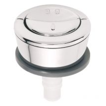 Copia de Doble pulsador, cromado, Wirquin