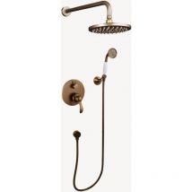 Kroos - Composition mitigeur de douche encastrée cuivré - Erbe