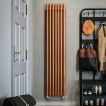 Terma - Copper Horizontal Designer Radiator Oval Column Central Heating Rads 1800x370mm