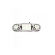 Carall - Kit Plafoniera Luci Led Di Cortesia Lettura Posteriore vw Golf 6 Golf 5 Golf plus Jetta Passat CC