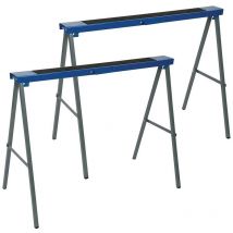 Silverline - Coppia di cavaletti di metallo 2 p.zi 125 kg