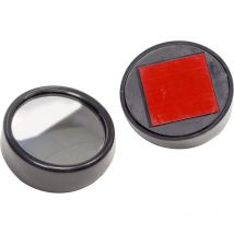 Coppia di Specchietti Grandangolo adesivi per auto diametro 5 cm