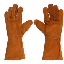 Paire de gants barbecue en cuir 35 cm Vaggan