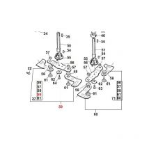 Coppia lame rientrante destra originale Gianni Ferrari macchina professionale