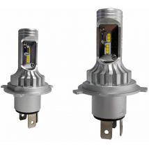 Coppia lampade a led per auto moto H4 M9 6000-7000K 16W 12-24V 1500LM XM0006-1