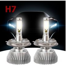 BES - Trade Shop - Lampade Fari Ricambio For Auto Led H7 32w Alta Luminosita Bianco Fred -