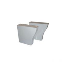 Coppia di muriccioli per lavatoio Iside di Ceramica Galassia