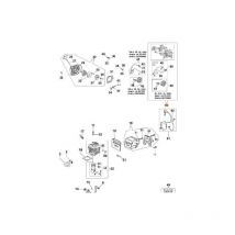 Oleo Mac - par de medios cárter emak originales 50010342C