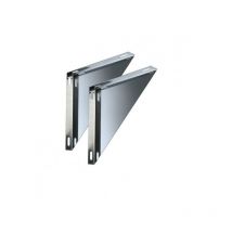 Coppia supporti a muro per canna fumaria da 80 mm