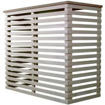 Copri Condizionatore in Legno Fiano Aria Grezzo 97x42,5x81,5 cm