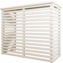 Copri Condizionatore in Legno 105x50,5cm Fiano Aria Maxi Bianco