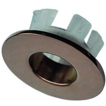 Copri troppopieno per lavabo in ottone – Finitura bronzo – Diametro fori: 19-23 mm – PEPTE