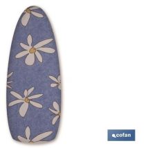 Cofan - Copriasse da stiro in cotone 120x40cm Modello 7