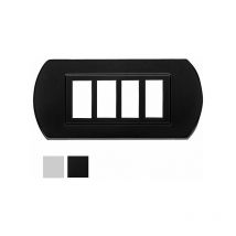 Coprinterruttore Minny Nylon 4 Posti Bianco