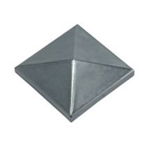 Copripilastro de acero 120x120