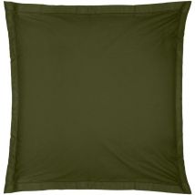 Fodera per cuscino carina in cotone 63x63cm verde cachi Atmosphera Créateur D'intérieur