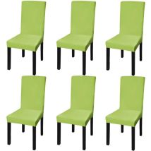 Fodera Per Sedia Elastica Dritta 6 Pz Verde Dec022373