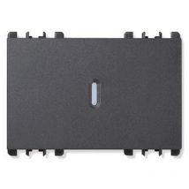 Copritasto illuminabile Urmet Simon Nea 3 moduli antracite 10362/3