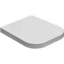 Ceramica Globo - Asiento de inodoro en duroplast 40,5 x 36 Globo Stone SS026BI Desacelerado - Blanco - Globo bi