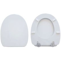 Copriwater Althea Hola Sospeso Compatibile In Poliestere Bianco