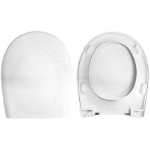 Copriwater Duraplus Duravit Termoindurente Soft Close Avvolgente Bianco