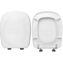 Hydro Home - Copriwater Fleo Dolomite termoindurente bianco