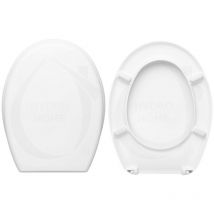 Copriwater Giove Azzurra termoindurente bianco