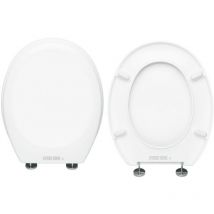Copriwater Iceberg Nero Ceramica termoindurente bianco