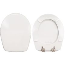 Copriwater Xes Galassia Legno Rivestito In Resina Poliestere Bianco